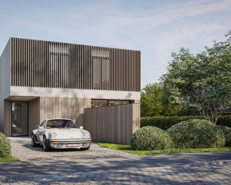 3D interior visualization of a residential project by Be Present